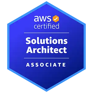 AWS Solutions Architect Associate badge