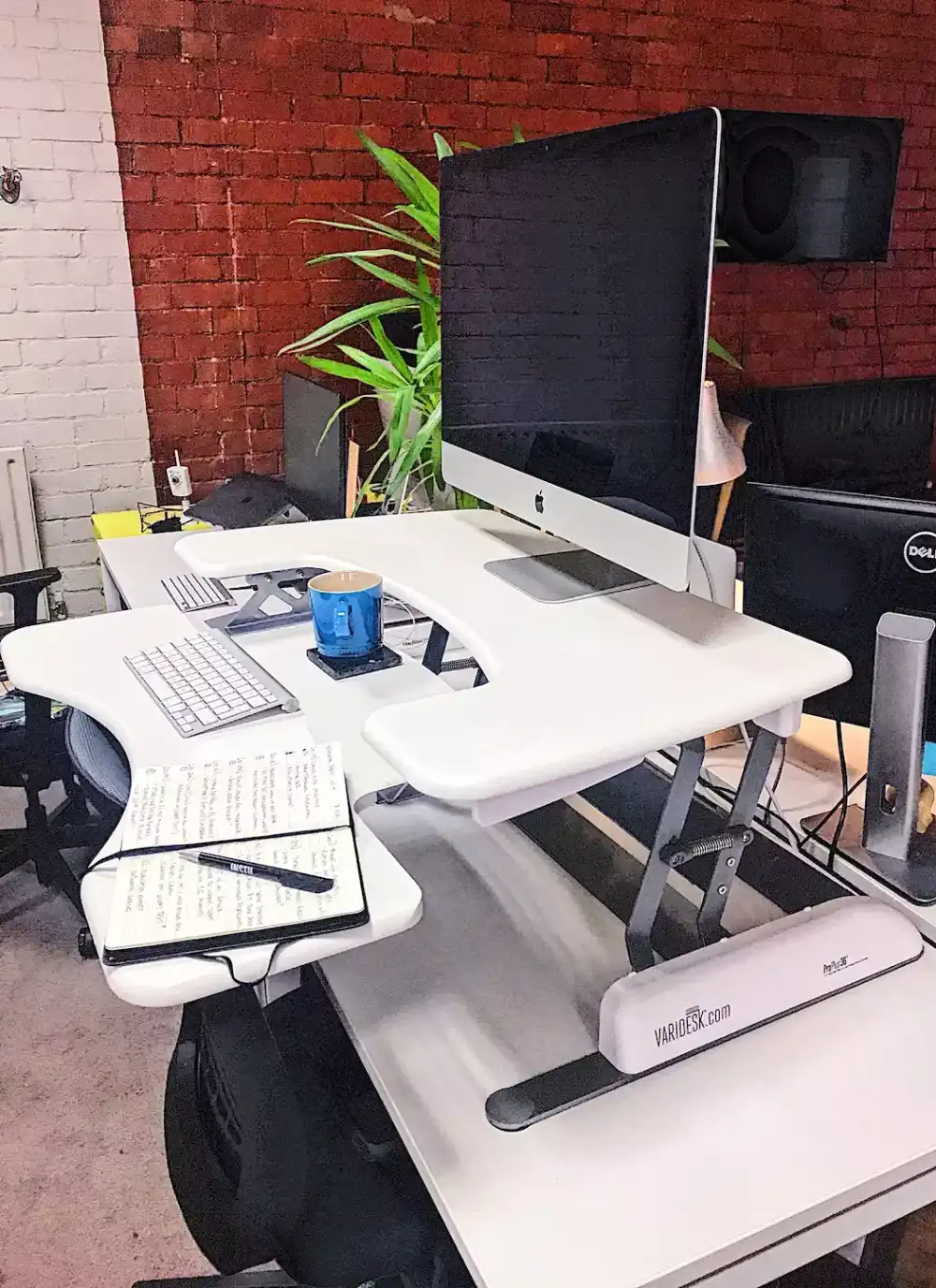 Varidesk in the office